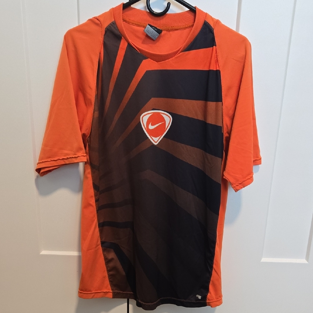 Nike Vibrant Orange Dri-FIT Shirt